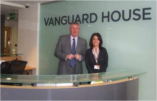 Mike at Vanguard House